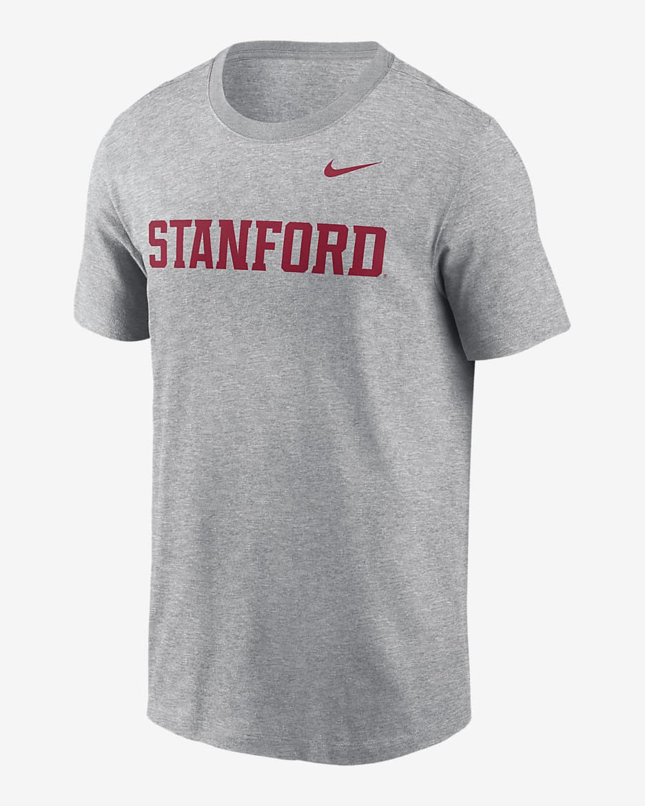 Stanford Cardinal Primetime Wordmark Men s Nike College T Shirt. Nike